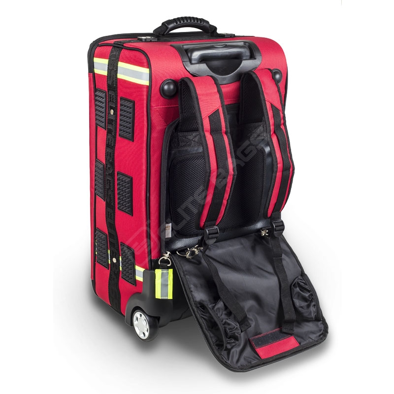 Emerairs Trolley Malet N Trolley Vertical Emergencias Rojo Medical